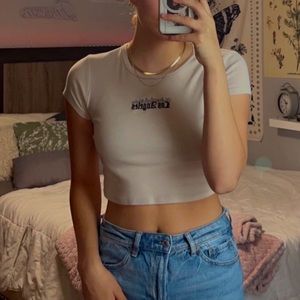 Garage Cropped Baby Tee
